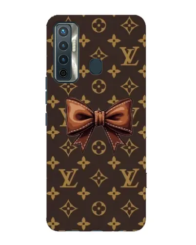 Чохол для TECNO Camon 17 з картинкою «LV з бантом» Чохол для TECNO Camon 17 з картинкою «LV з бантом»