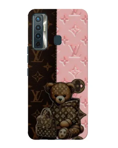 Чохол для TECNO Camon 17 з картинкою «Ведмедик у стилі LV» Чохол для TECNO Camon 17 з картинкою «Ведмедик у стилі LV»