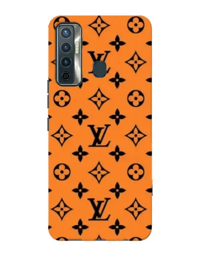 Чохол для TECNO Camon 17 з картинкою «Помаранчевий стиль LV» Чохол для TECNO Camon 17 з картинкою «Помаранчевий стиль LV»