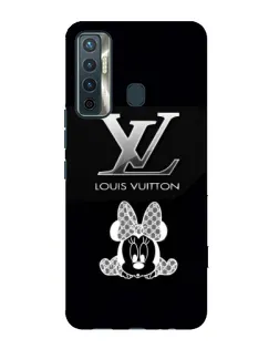 Чохол для TECNO Camon 17 з картинкою «LV та Мінні Маус»
