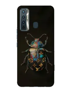 Чохол для TECNO Camon 17 з картинкою «LV — мармуровий принт»