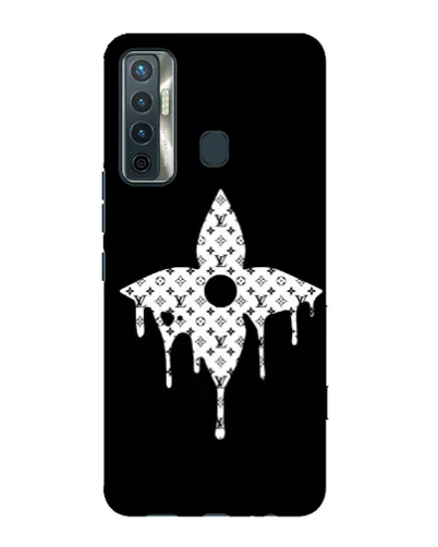 Чохол для TECNO Camon 17 з картинкою «Квіткова монограма» Чохол для TECNO Camon 17 з картинкою «Квіткова монограма»