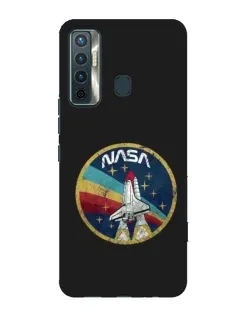 Чохол для TECNO Camon 17 з картинкою «NASA — емблема місії»