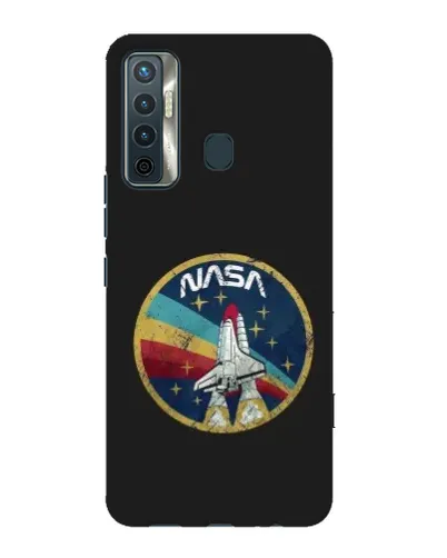 Чохол для TECNO Camon 17 з картинкою «NASA — емблема місії» Чохол для TECNO Camon 17 з картинкою «NASA — емблема місії»