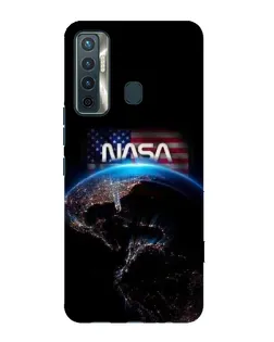 Чохол для TECNO Camon 17 з картинкою «Земля з космосу NASA»