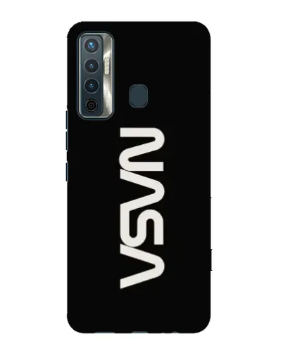Чохол для TECNO Camon 17 з картинкою «NASA — вертикальний логотип» Чохол для TECNO Camon 17 з картинкою «NASA — вертикальний логотип»