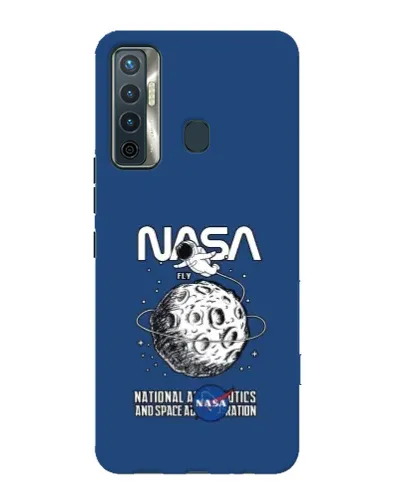 Чохол для TECNO Camon 17 з картинкою «NASA — місячна місія» Чохол для TECNO Camon 17 з картинкою «NASA — місячна місія»