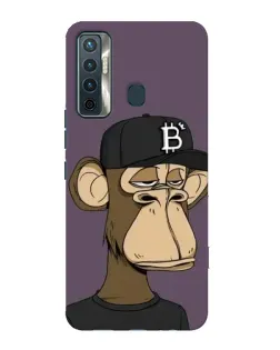 Чохол для TECNO Camon 17 з картинкою «Bored Ape в кепці» Чохол для TECNO Camon 17 з картинкою «Bored Ape в кепці»