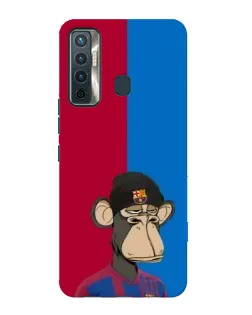 Чохол для TECNO Camon 17 з картинкою «Bored Ape — фанат Барси» Чохол для TECNO Camon 17 з картинкою «Bored Ape — фанат Барси»