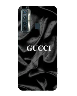 Чохол для TECNO Camon 17 з картинкою «Gucci — шовкові хвилі»