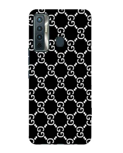 Чохол для TECNO Camon 17 з картинкою «Gucci — сітчастий паттерн»