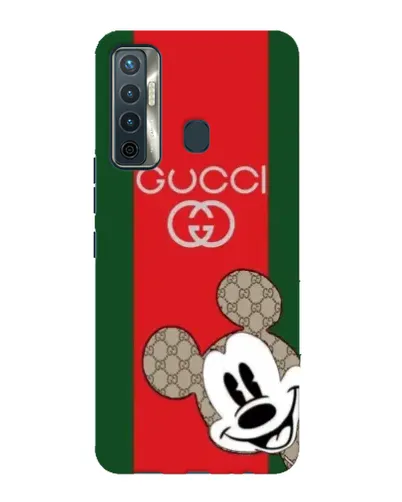 Чохол для TECNO Camon 17 з картинкою «Gucci — смуги та Міккі» Чохол для TECNO Camon 17 з картинкою «Gucci — смуги та Міккі»