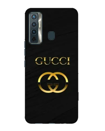 Чохол для TECNO Camon 17 з картинкою «Золотий логотип Gucci» Чохол для TECNO Camon 17 з картинкою «Золотий логотип Gucci»