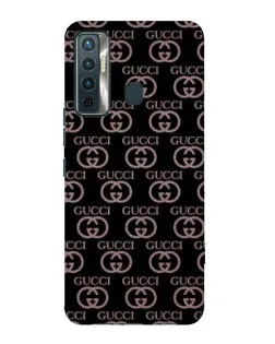 Чохол для TECNO Camon 17 з картинкою «Класична монограма Gucci»
