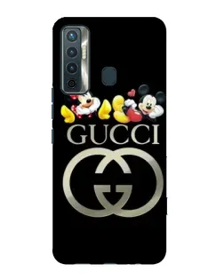 Чохол для TECNO Camon 17 з картинкою «Gucci — герої Disney»