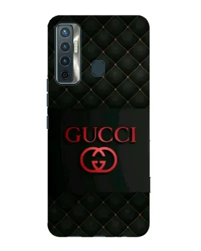 Чохол для TECNO Camon 17 з картинкою «Gucci — стьобаний чорний» Чохол для TECNO Camon 17 з картинкою «Gucci — стьобаний чорний»