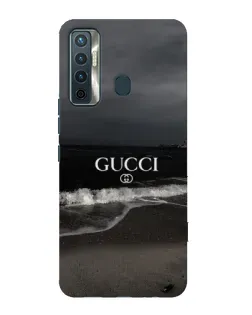 Чохол для TECNO Camon 17 з картинкою «Gucci — морський прибій»