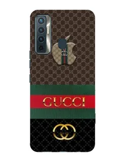 Чохол для TECNO Camon 17 з картинкою «Gucci — брендований десерт»