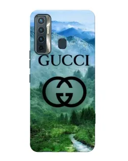 Чохол для TECNO Camon 17 з картинкою «Gucci — гірський пейзаж»