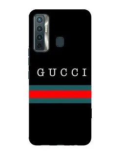 Чохол для TECNO Camon 17 з картинкою «Gucci — червоний пояс»