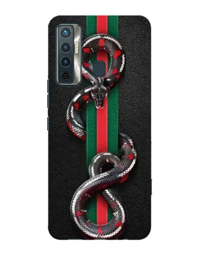 Чохол для TECNO Camon 17 з картинкою «Gucci — змія на смузі» Чохол для TECNO Camon 17 з картинкою «Gucci — змія на смузі»
