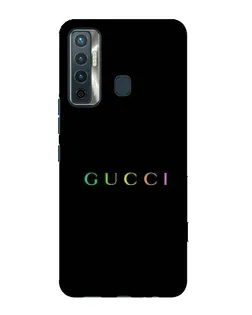 Чохол для TECNO Camon 17 з картинкою «Gucci — неоновий мінімалізм»