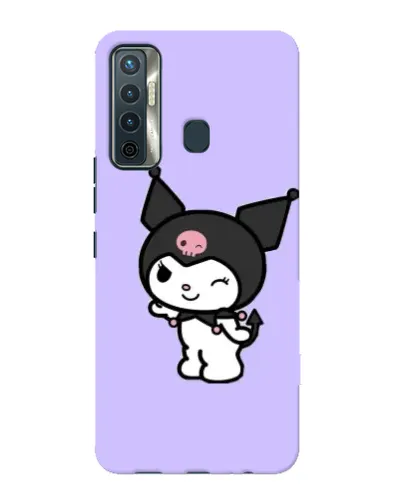 Чохол для TECNO Camon 17 з картинкою «Класична Kuromi»