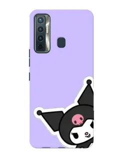 Чохол для TECNO Camon 17 з картинкою «Кумедна Kuromi»