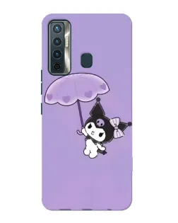 Чохол для TECNO Camon 17 з картинкою «Kuromi з парасолькою»