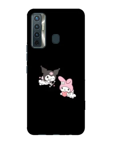 Чохол для TECNO Camon 17 з картинкою «My Melody та Kuromi»