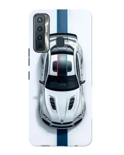 Чохол для TECNO Camon 17 з картинкою «Вид зверху — BMW M»
