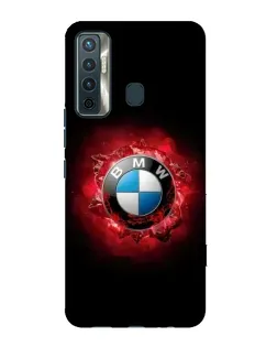 Чохол для TECNO Camon 17 з картинкою «Логотип BMW — спалах»