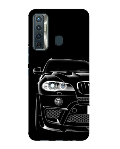 Чохол для TECNO Camon 17 з картинкою «Темний силует BMW» Чохол для TECNO Camon 17 з картинкою «Темний силует BMW»