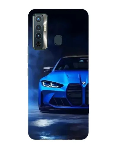 Чохол для TECNO Camon 17 з картинкою «Блакитна BMW M4» Чохол для TECNO Camon 17 з картинкою «Блакитна BMW M4»