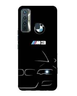 Чохол для TECNO Camon 17 з картинкою «Мінімалістичний принт BMW M3»