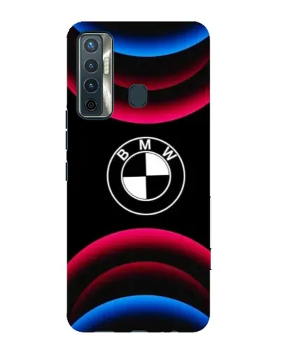 Чохол для TECNO Camon 17 з картинкою «Логотип BMW та неонові дуги» Чохол для TECNO Camon 17 з картинкою «Логотип BMW та неонові дуги»