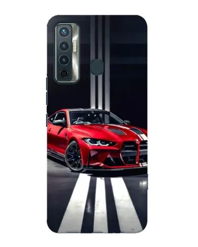Чохол для TECNO Camon 17 з картинкою «Червона BMW на дорозі» Чохол для TECNO Camon 17 з картинкою «Червона BMW на дорозі»