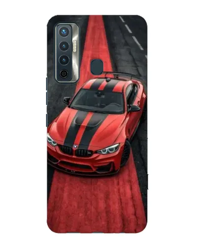 Чохол для TECNO Camon 17 з картинкою «BMW на червоній доріжці» Чохол для TECNO Camon 17 з картинкою «BMW на червоній доріжці»