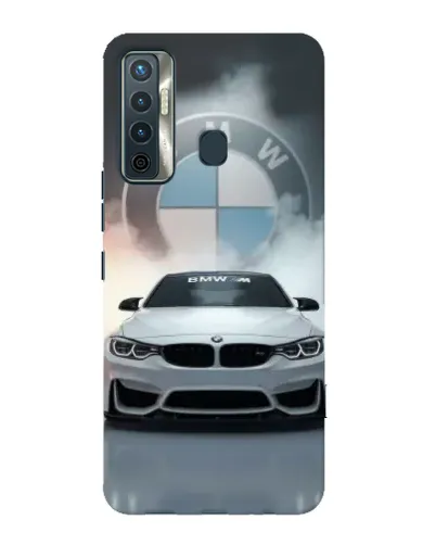 Чехол для TECNO Camon 17 с картинкой «BMW в белом дыму» Чехол для TECNO Camon 17 с картинкой «BMW в белом дыму»