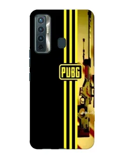 Чохол для TECNO Camon 17 з картинкою «PUBG — камуфляжний шолом»