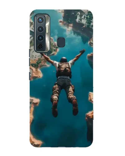 Чохол для TECNO Camon 17 з картинкою «PUBG — вільне падіння» Чохол для TECNO Camon 17 з картинкою «PUBG — вільне падіння»