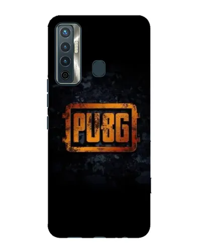 Чохол для TECNO Camon 17 з картинкою «PUBG — золотий логотип» Чохол для TECNO Camon 17 з картинкою «PUBG — золотий логотип»