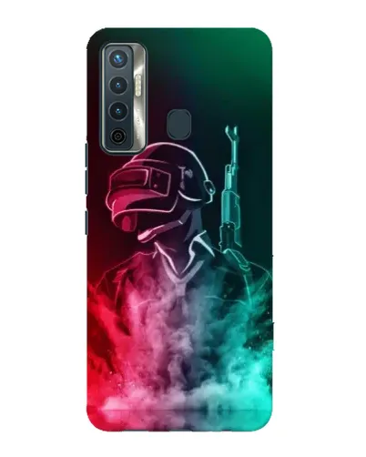 Чохол для TECNO Camon 17 з картинкою «PUBG — вогняний воїн» Чохол для TECNO Camon 17 з картинкою «PUBG — вогняний воїн»
