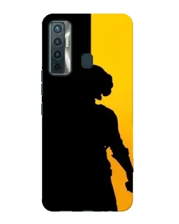 Чохол для TECNO Camon 17 з картинкою «Тінь воїна PUBG»