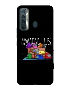 Чохол для TECNO Camon 17 з картинкою «Логотип Among Us» Чохол для TECNO Camon 17 з картинкою «Логотип Among Us»