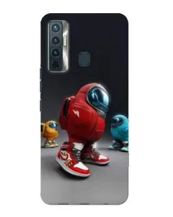 Чохол для TECNO Camon 17 з картинкою «Among Us — 3D стиль» Чохол для TECNO Camon 17 з картинкою «Among Us — 3D стиль»