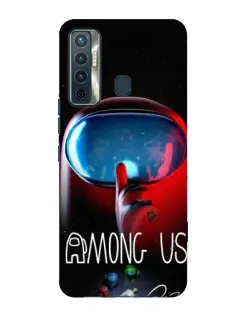 Чохол для TECNO Camon 17 з картинкою «Червоний імпостер — макро» Чохол для TECNO Camon 17 з картинкою «Червоний імпостер — макро»