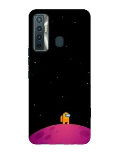 Чохол для TECNO Camon 17 з картинкою «Самотній герой на планеті» Чохол для TECNO Camon 17 з картинкою «Самотній герой на планеті»