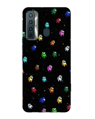 Чехол для TECNO Camon 17 с картинкой «Экипаж Among Us» Чехол для TECNO Camon 17 с картинкой «Экипаж Among Us»