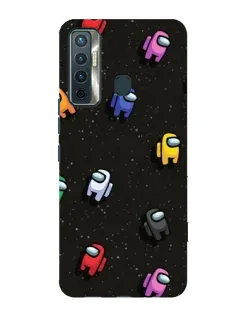 Чохол для TECNO Camon 17 з картинкою «Космічний патерн Among Us» Чохол для TECNO Camon 17 з картинкою «Космічний патерн Among Us»